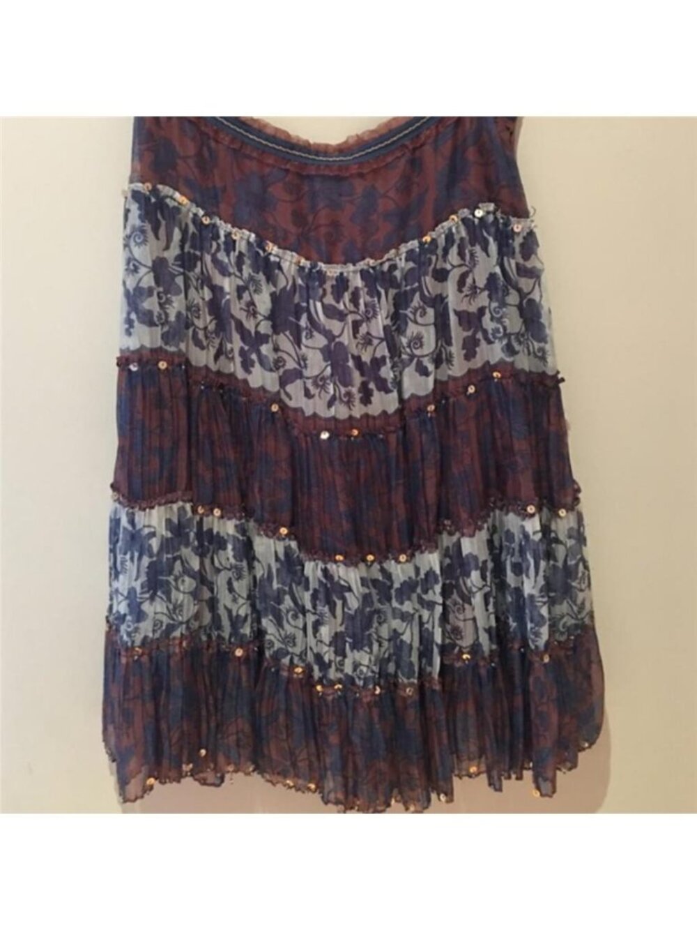 Women's maxi boho spring Skirt